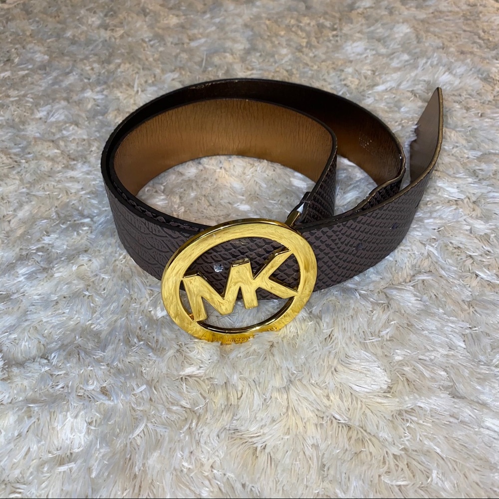 Michael kors brown belt